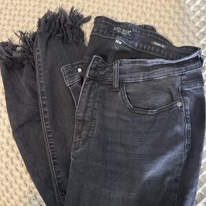 Judy Blue black denim ankle jeans